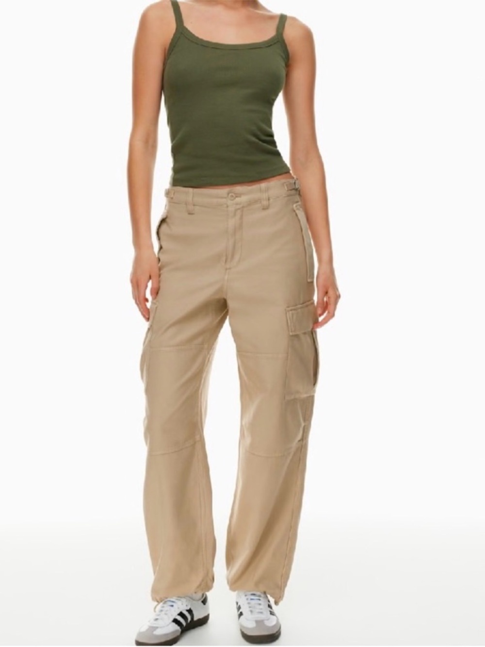 Aritzia supply cargo pant size 8